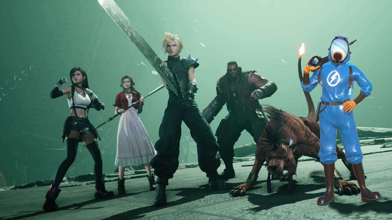 PowerWash Simulator Final Fantasy VII Crossover Midgar Special