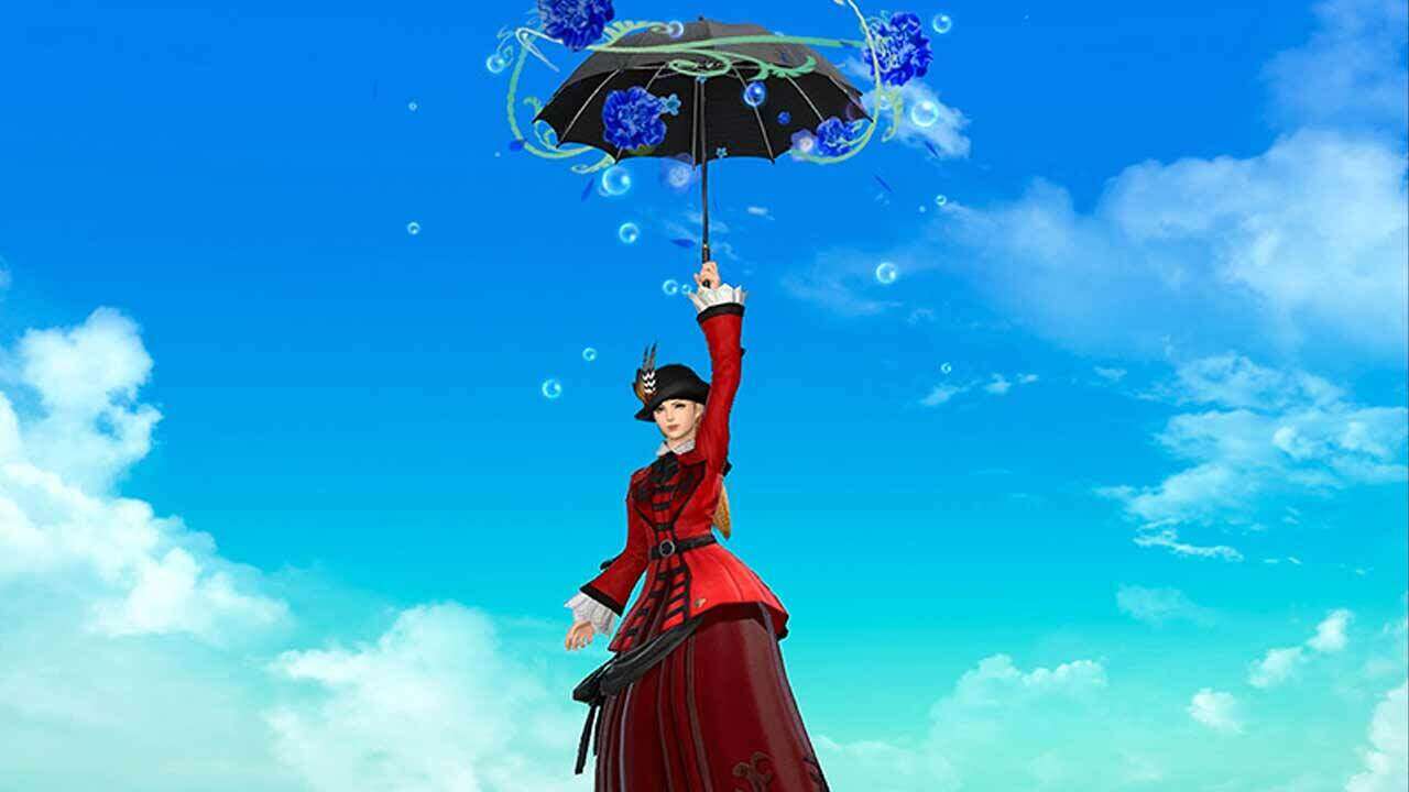 This $24 Final Fantasy 14 Mount Turns You Into Mary Poppins