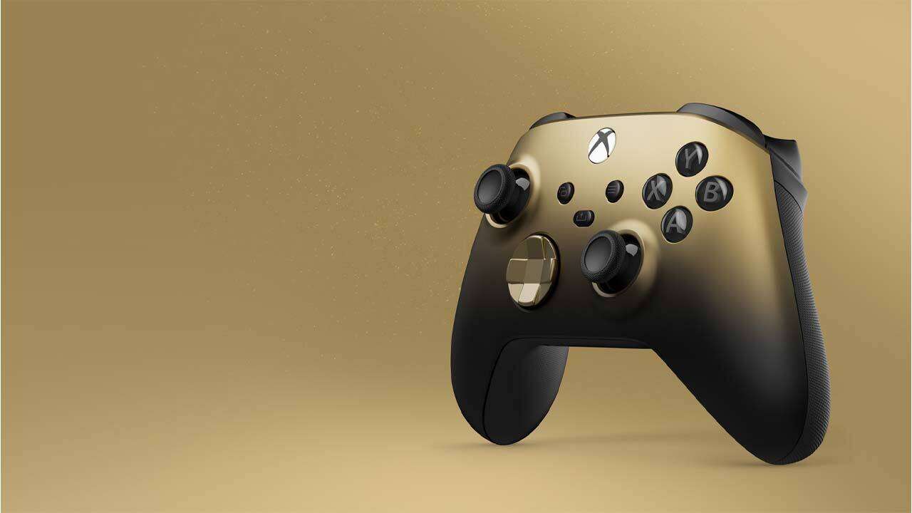 New Xbox Gold Shadow Controller Preorders Are Live