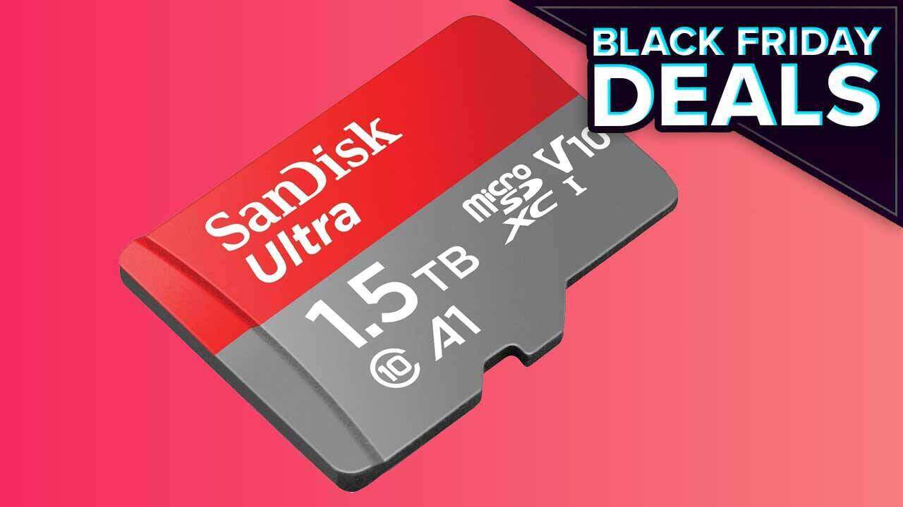 SanDisk 1.5TB MicroSD Black Friday Deal - Expand Your Steam Deck Or Nintendo Switch Storage - GameSpot