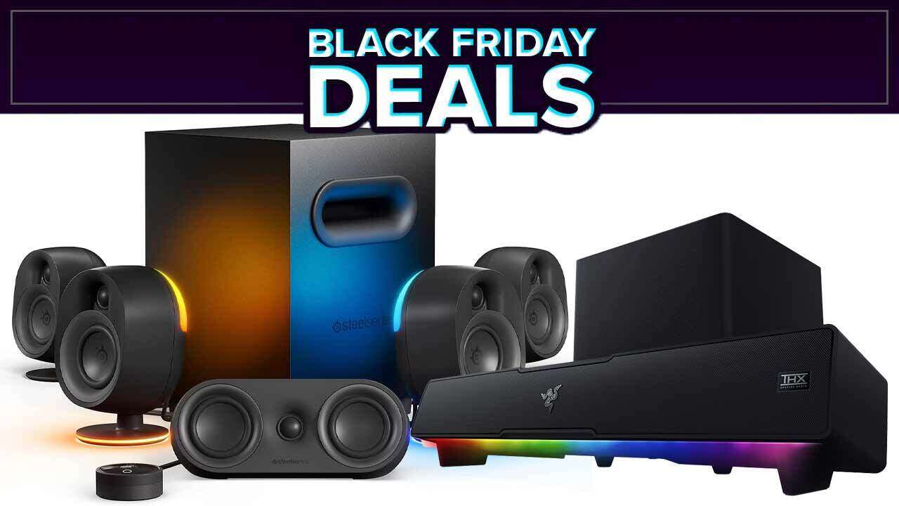 Black Friday Gaming Speakers Deals - Save Big On SteelSeries And Razer Products