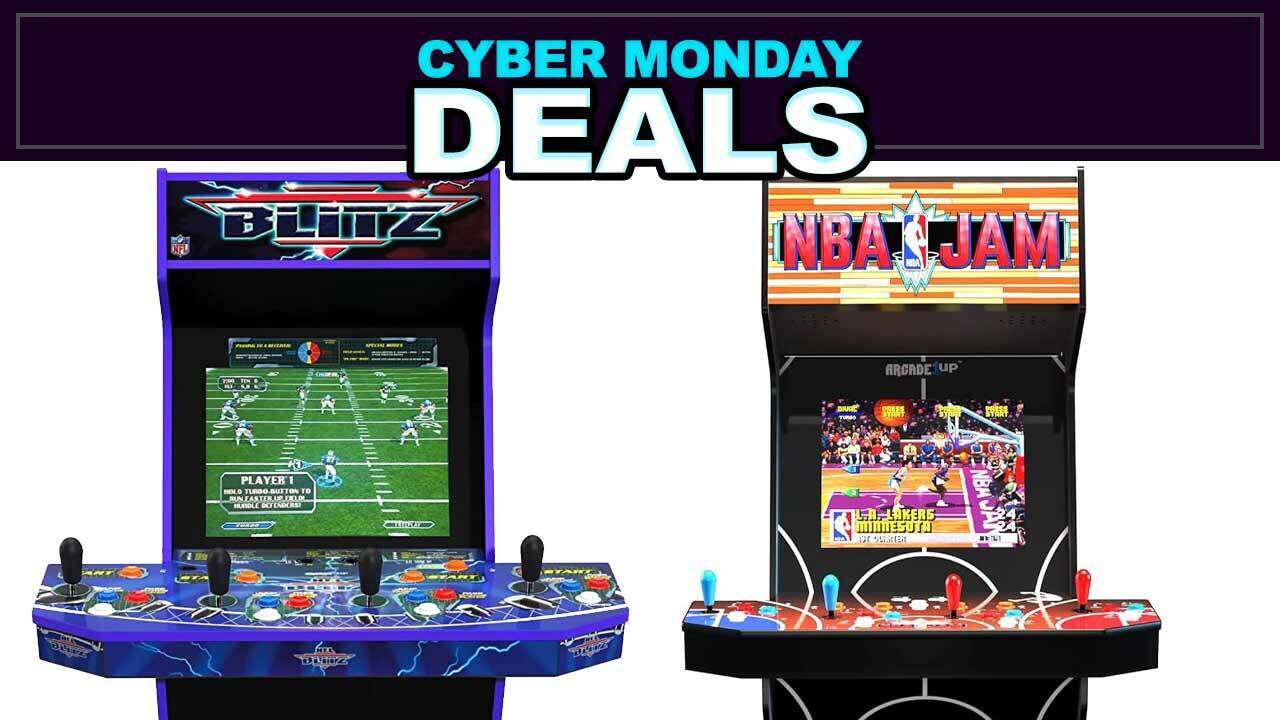 NFL Blitz And NBA Jam Arcade1Up Cabinets On Sale At Amazon For Lowest Price Ever - GameSpot