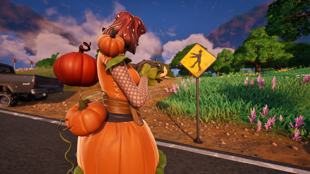 Fortnite – Assist In Destroying Zombie Road Signs Guide