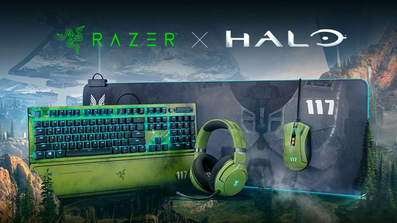 Halo Infinite Razer Peripherals Are Back In Stock At Gamestop Gamespot