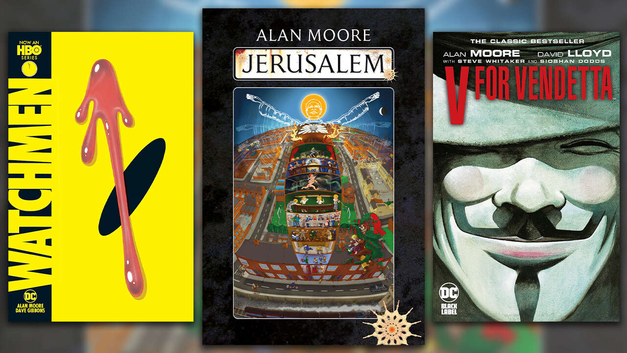 Alan Moore Books And Graphic Novels Are On Sale At Amazon