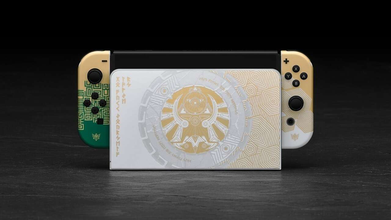 Special-Edition Zelda Switch OLED Is Back On Sale For A Great