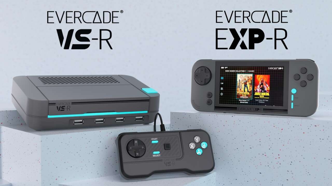 Evercade Reveals New Budget-Friendly Gaming Handheld And Home Consoles