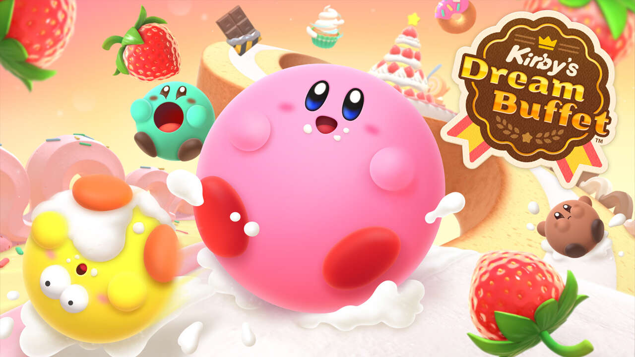 Kirby’s Dream Buffet Überraschung angekündigt, bringt diesen Sommer Action im Fall Guys-Stil