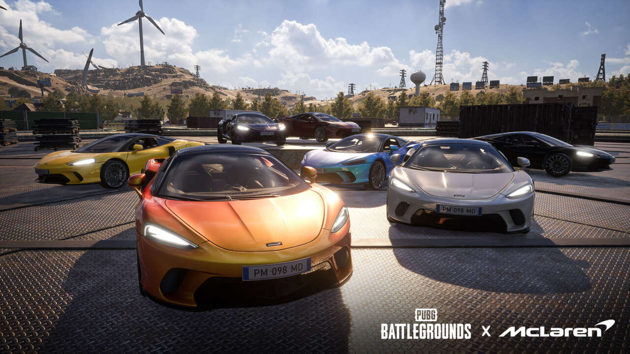 PUBG: Battlegrounds Collaborates With McLaren To Bring New Vehicles In-game