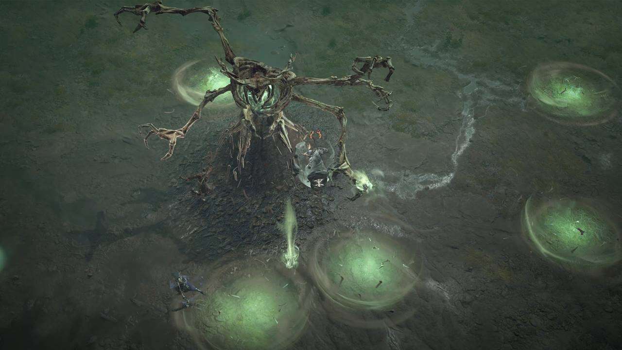 Diablo 4 - How To Beat The Wandering Death World Boss - GameSpot