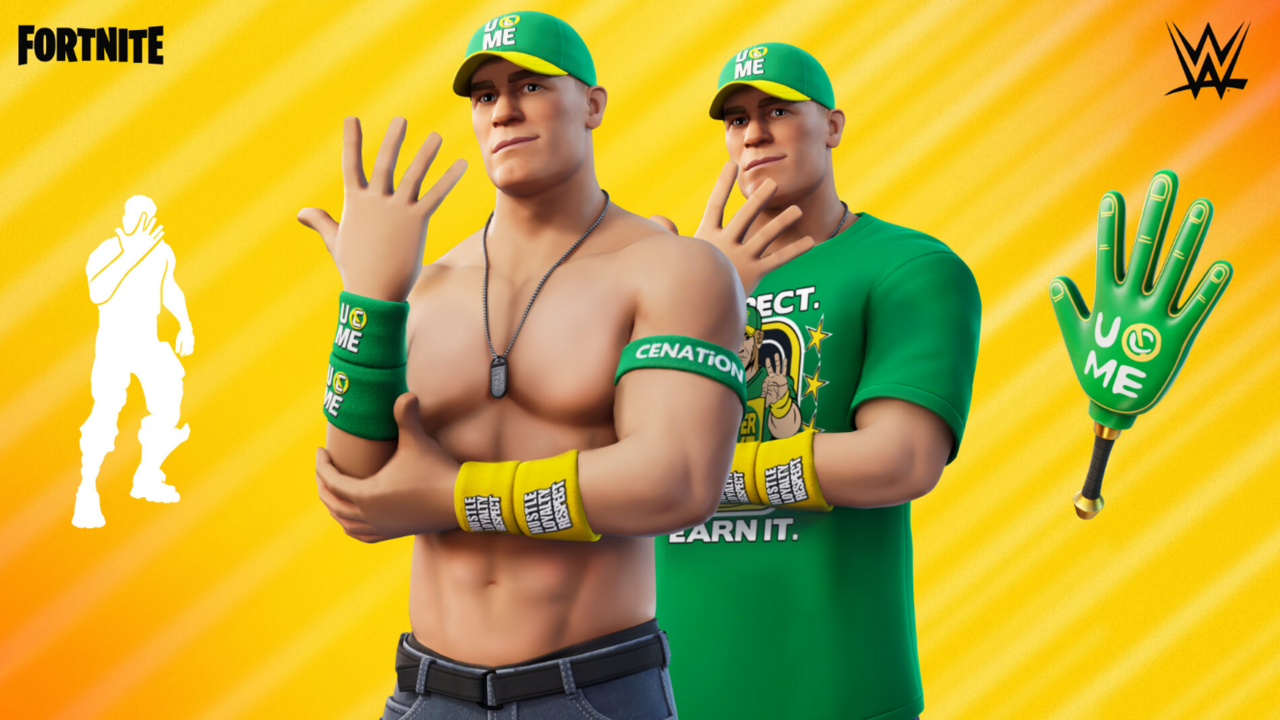 John Cena Fortnite Skin Coming As Epic Games And WWE Announce Epic Summerslam Event