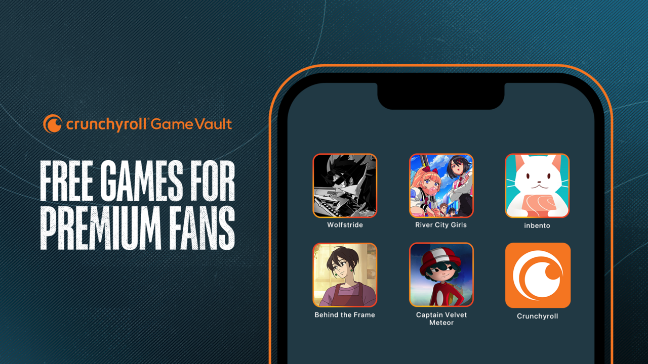 ستقدم Crunchyroll Game Vault ألعابًا حصرية للهواتف المحمولة للأعضاء المميزين