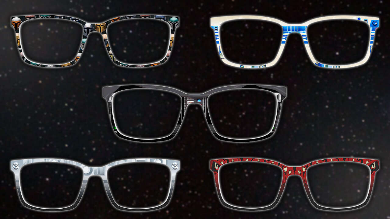 These Star Wars Frames Turn Your Glasses Into Your Favorite Rebel Heroes And Sith Lords