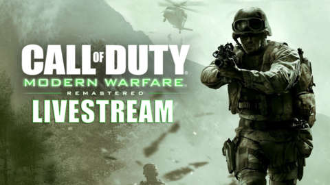 Call of Duty Modern Warfare Remastered Livestream