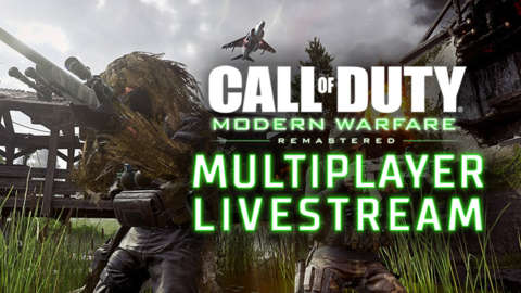 CoD: Modern Warfare Remastered Multiplayer Live Stream