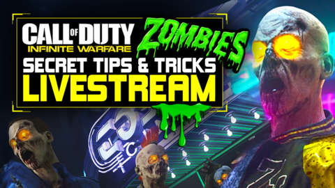 Call of Duty Infinite Warfare Zombies Secrets, Tips, and Tricks Livestream