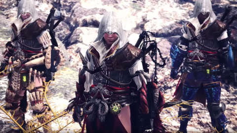 Assassin's Creed In Monster Hunter World Gameplay Live