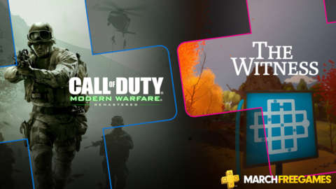 Call of Duty: Modern Warfare Remastered And The Witness - PS Plus March Free Games