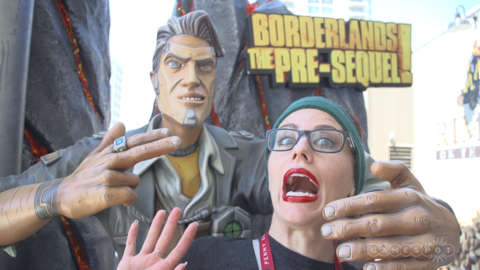 Borderlands The Pre-Sequel Laser Tag Event at Comic-Con!