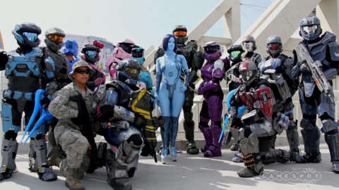 Halo Cosplay event at Comic-Con
