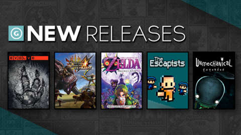 Evolve, Monster Hunter 4, The Legend of Zelda: Majora's Mask - New Releases