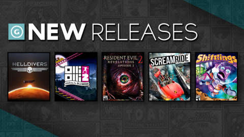 Helldivers, ScreamRide, Shiftlings, and Resident Evil Revelations 2 Ep 2 - New Releases