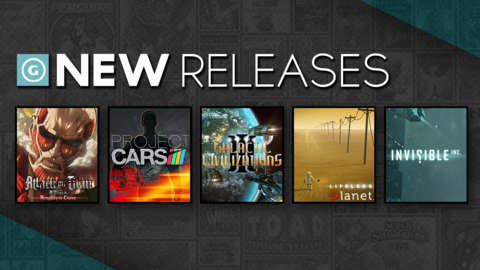 Attack On Titan, Project Cars, Galactic Civilizations 3 - New Releases