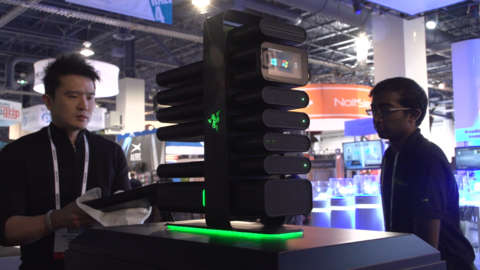 Checking Out Razer's Modular PC Project Christine - CES 2014