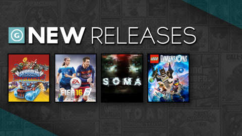 Skylanders Superchargers, LEGO Dimensions, FIFA 16, SOMA - New Releases