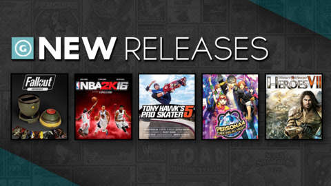 Fallout Anthology, Might & Magic Heroes VII, NBA 2K16, NBA Live 16, Tony Hawk's Pro Skater 5 - New Releases
