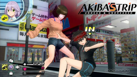 Gotta Strip 'Em All! - Akiba's Trip: Undead & Undressed - Gameplay