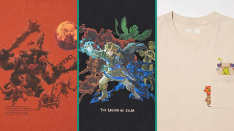 Take A Look At Zelda: Tears Of The Kingdom's New T-Shirt Collection
