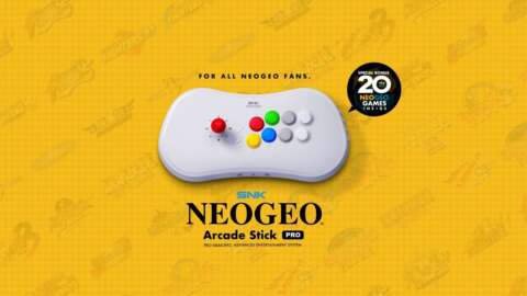 Bring The Arcade Home With This Discounted Neo Geo Arcade Stick Pro