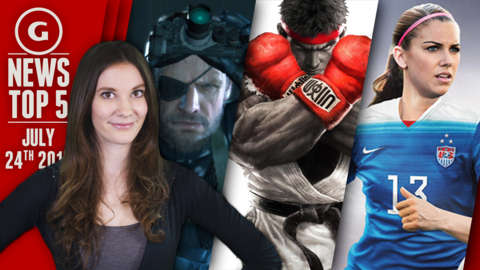 GS News Top 5 - FIFA Gets Women Cover Stars, Street Fighter 5 DLC Will Be Free!