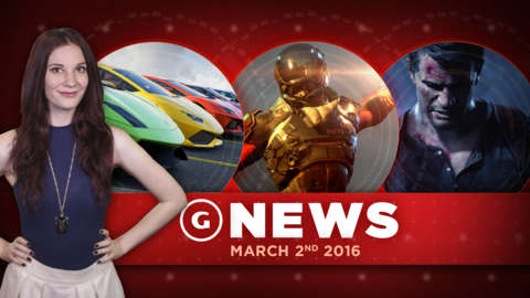 GS News - New Forza Announced; Uncharted 4 AND Mass Effect: Andromeda Delayed?!