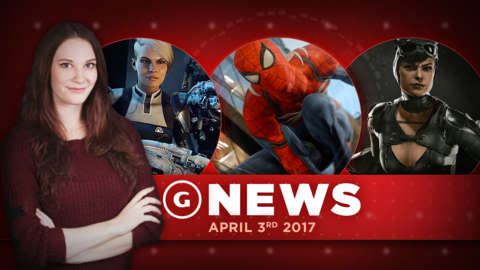 GS News - New Spider-Man Game Coming This Year;  Injustice 2 Catwoman Reveal!
