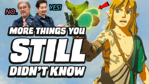 15 MORE Things You STILL Didn't Know In Zelda Tears Of The Kingdom