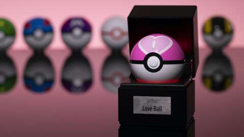 The Love Ball Joins The Pokemon Poke Ball Replica Line Today