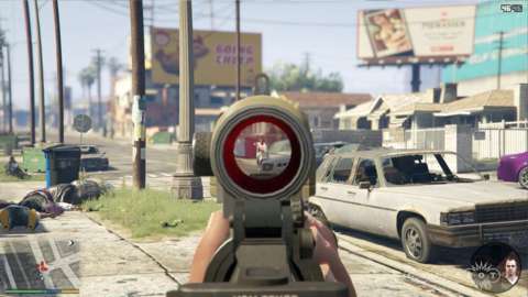 Grand Theft Auto V (First Person Mode) - Now Playing