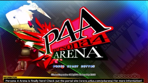 Now Playing: Persona 4 Arena