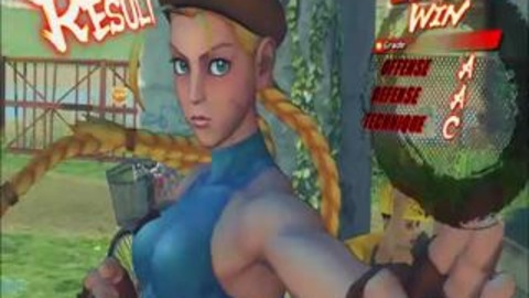 CES 2009: Street Fighter IV Console Character Demo - Cammy (HD/no VO)