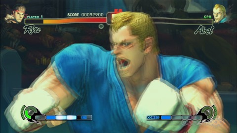 CES 2009: Street Fighter IV Console Arcade Mode - Fight 3: Ryu vs. Abel (HD)