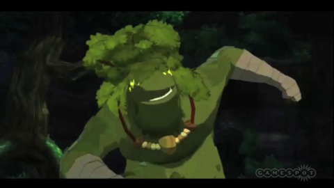 Forest Elemental Boss Fight - Ni no Kuni Gameplay Video