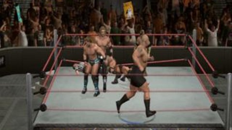 WWE SmackDown vs. Raw 2010 - 6-Man Match Gameplay Movie