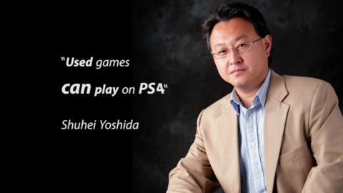 GS News - PlayStation 4 will play used games