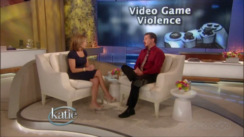 GS News - Katie Couric tweets to those upset over gamer piece