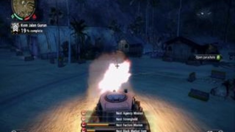 Just Cause 2 - Armored Car Gameplay Movie
