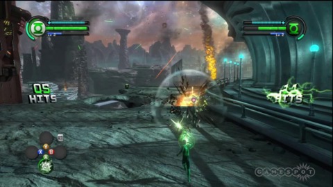 Green Lantern: Rise of the Manhunters - Co-Op Gameplay Movie