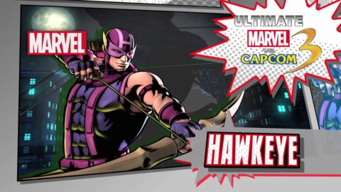 Ultimate Marvel vs. Capcom 3 - Hawkeye Gameplay Trailer