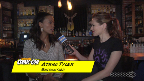 SDCC On The Front Line - Interview with Aisha Tyler on Watchdogs